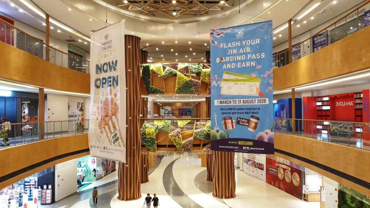 Jb City Ciq-R&F Shopping Mall Apartment Johor Bahru Esterno foto